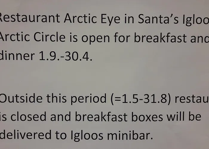 Hotel Santa's Igloos Arctic Circle